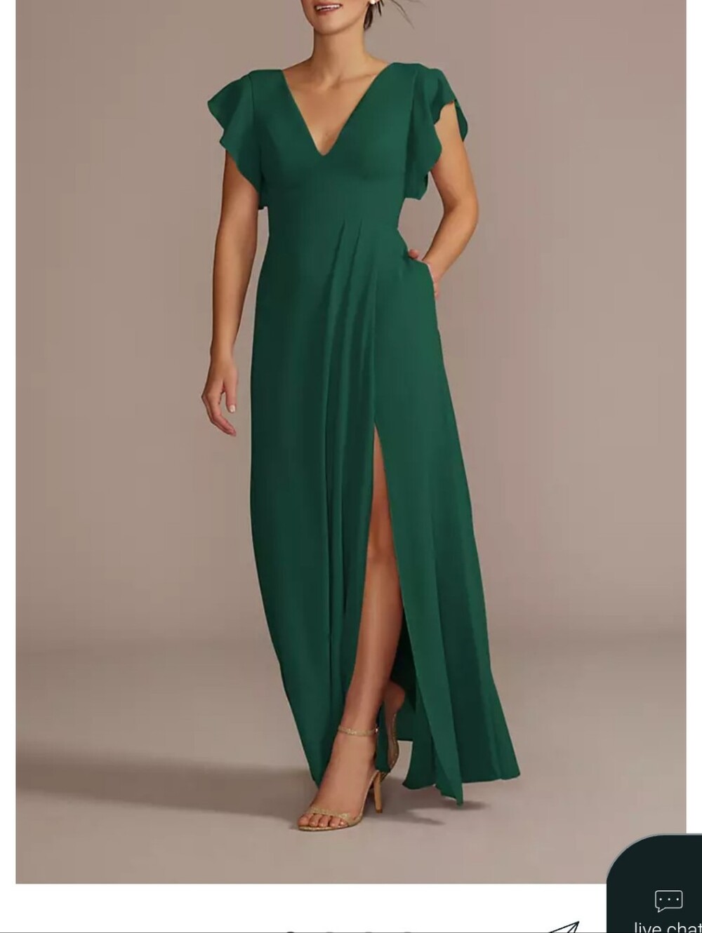 David's Bridal Bridesmaids Dress
